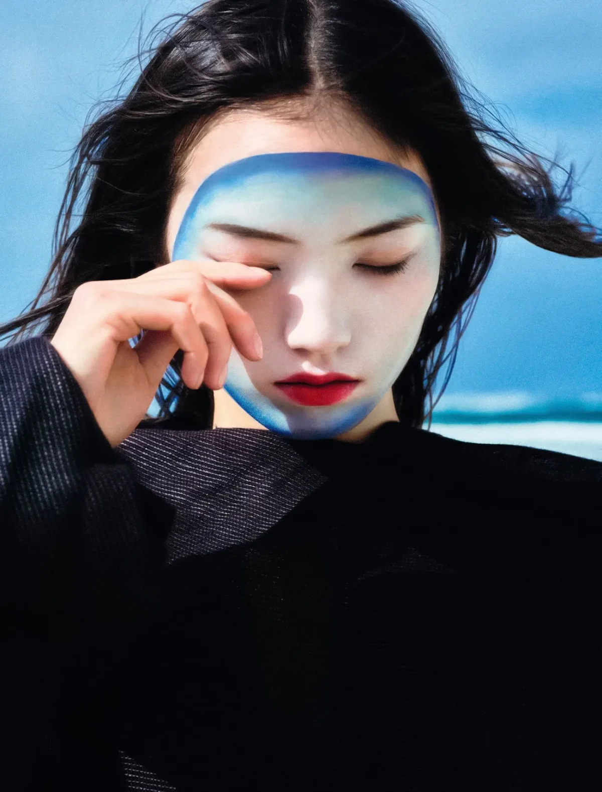 Huijia Chen covers Numéro April/May 2025 by Txema Yeste