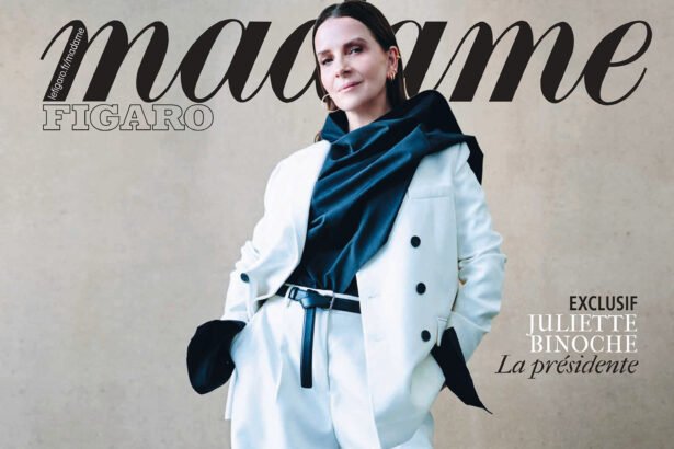 Juliette Binoche covers Madame Figaro May 9th, 2025 by Rasmus Mogensen