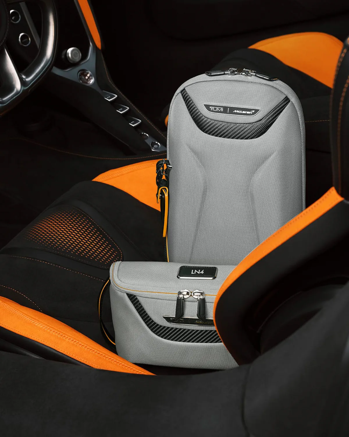 Lando Norris takes TUMI 19 Degree Lite to Lake Como in "Uncompromisingly Light" campaign
