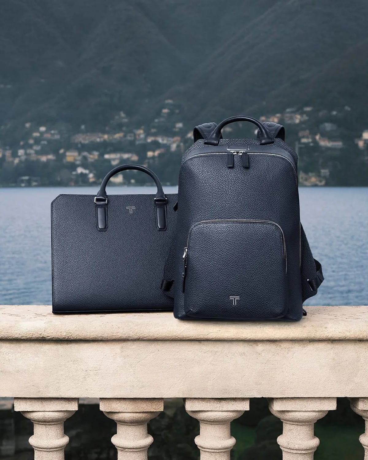 Lando Norris takes TUMI 19 Degree Lite to Lake Como in "Uncompromisingly Light" campaign