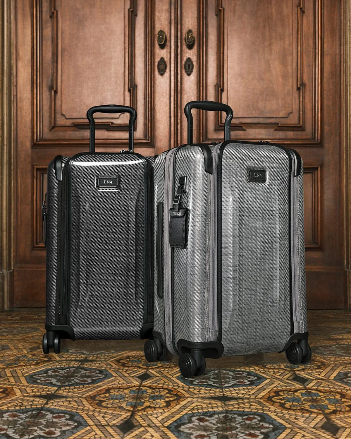 Lando Norris takes TUMI 19 Degree Lite to Lake Como in "Uncompromisingly Light" campaign