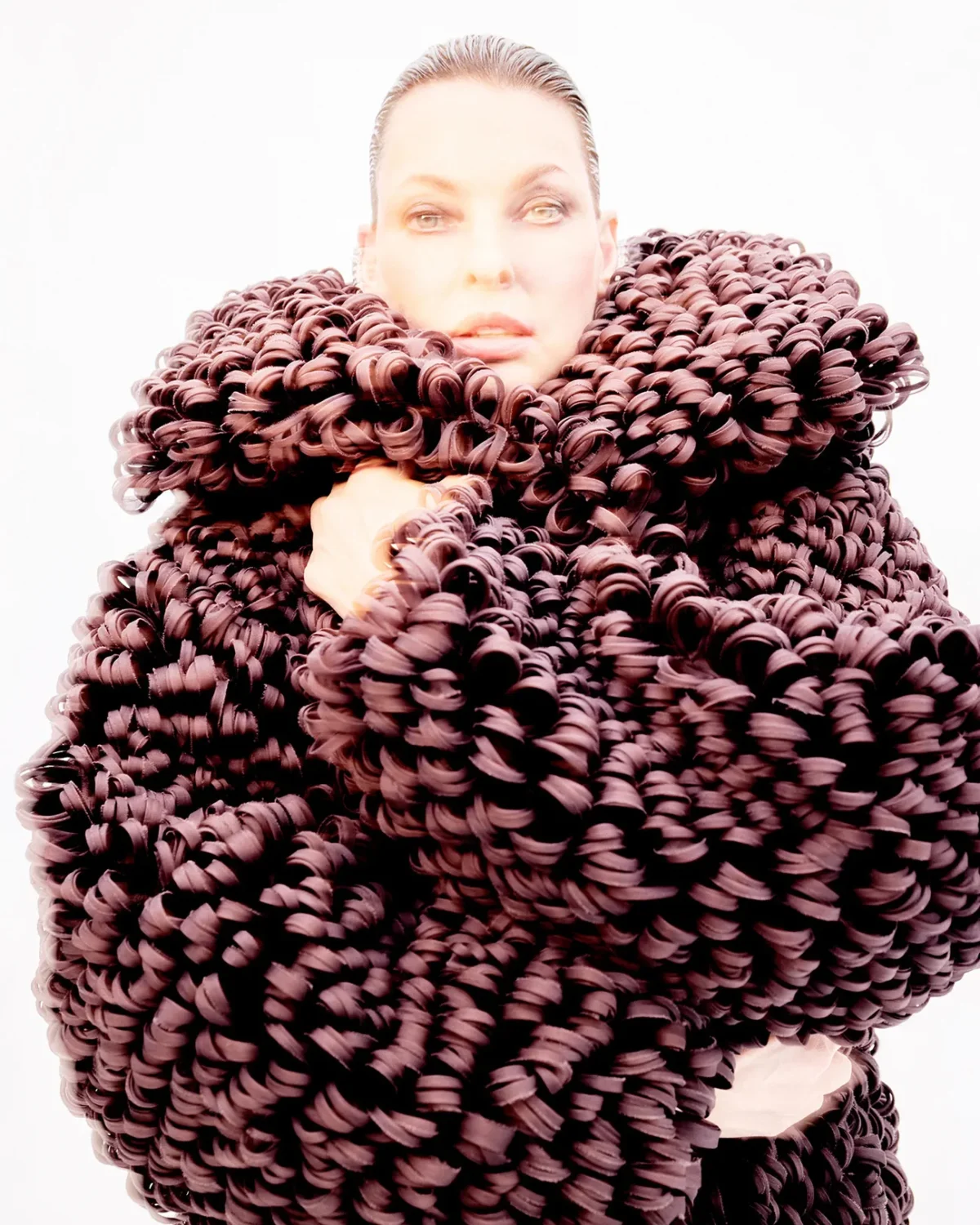 Linda Evangelista covers Harper’s Bazaar US May 2025 by Anthony Seklaoui