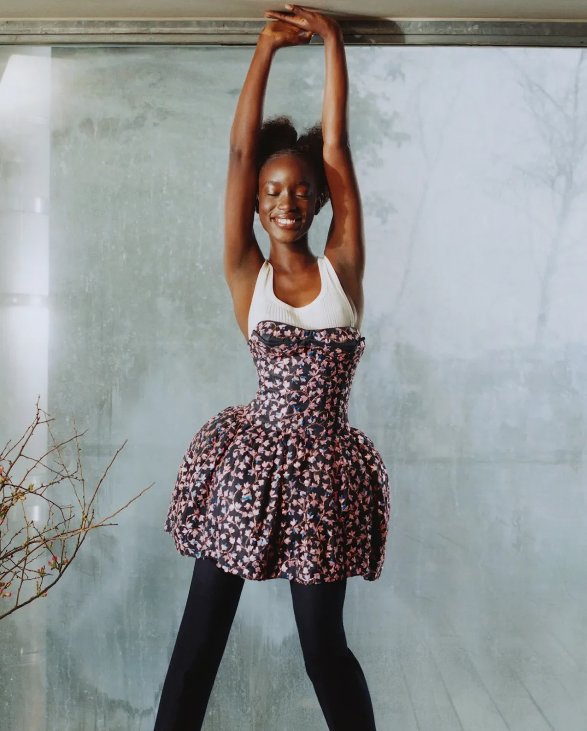 Maty Fall and Ajok Daing by Théo de Gueltzl for Vogue Global April 2025