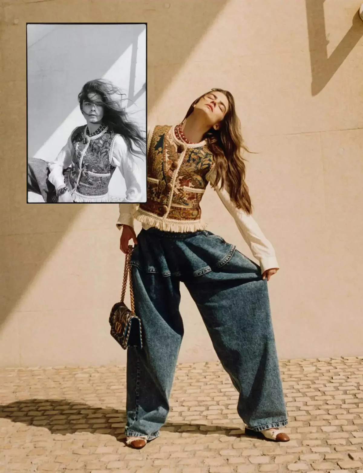 Merlijne Schorren by Tom Craig for Elle France May 8th, 2025