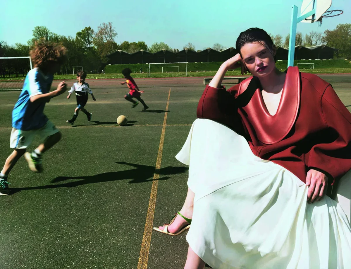 Sarah Hart by Max Vigato for Madame Figaro May 2nd, 2025