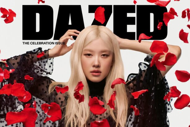 Blackpink's Rosé in Saint Laurent on Dazed Summer 2025 by Campbell Addy