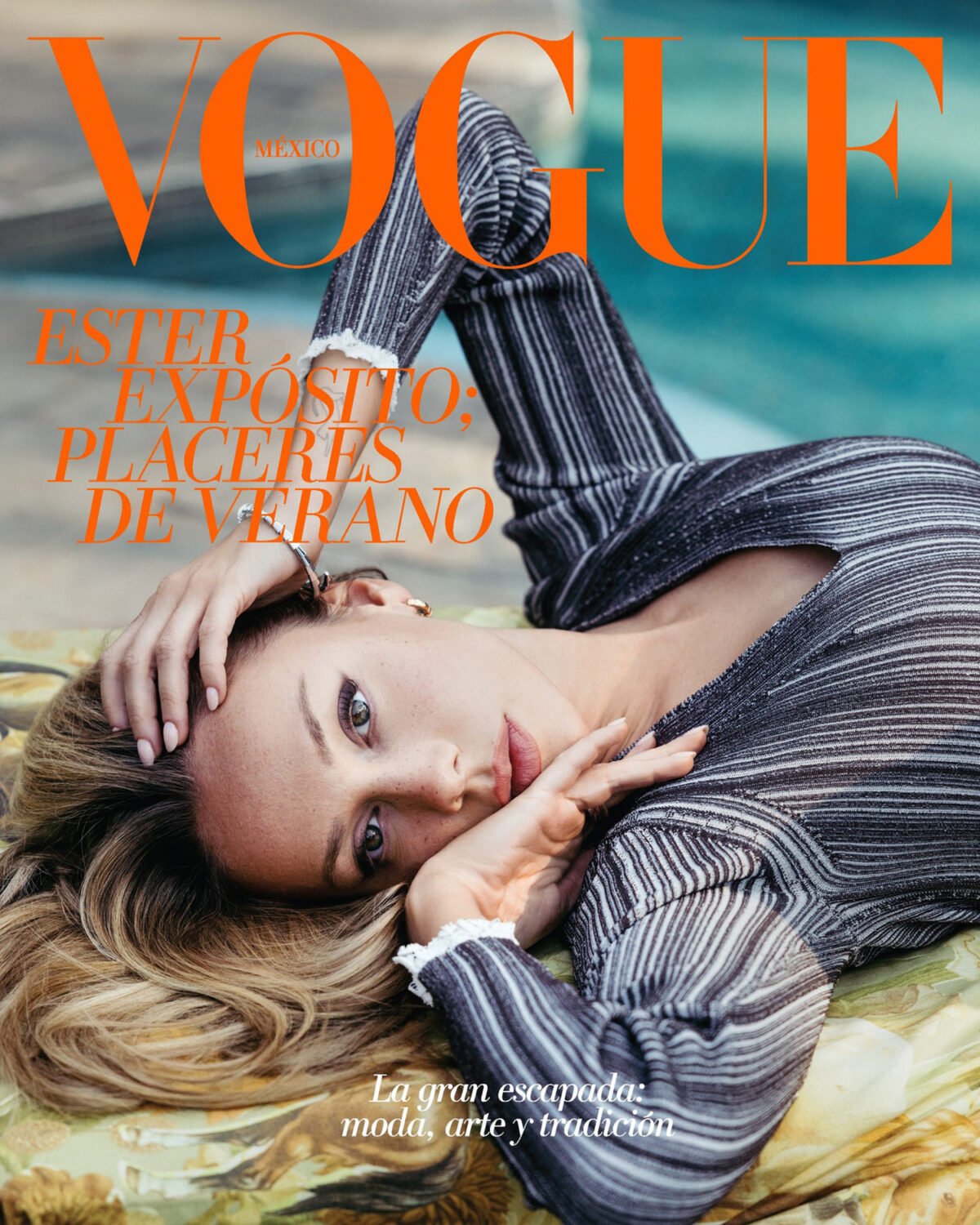 Ester Expósito covers Vogue Mexico June 2025 by Karla Lisker