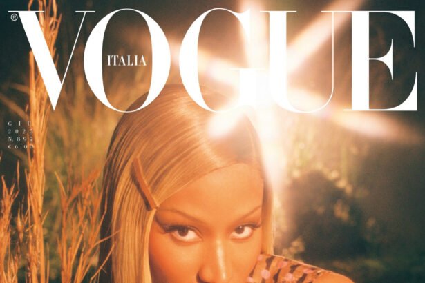 Nicki Minaj covers Vogue Italia June 2025 by Petra Collins