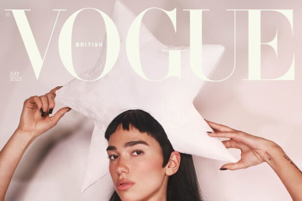 Dua Lipa covers British Vogue July 2025 by David Sims