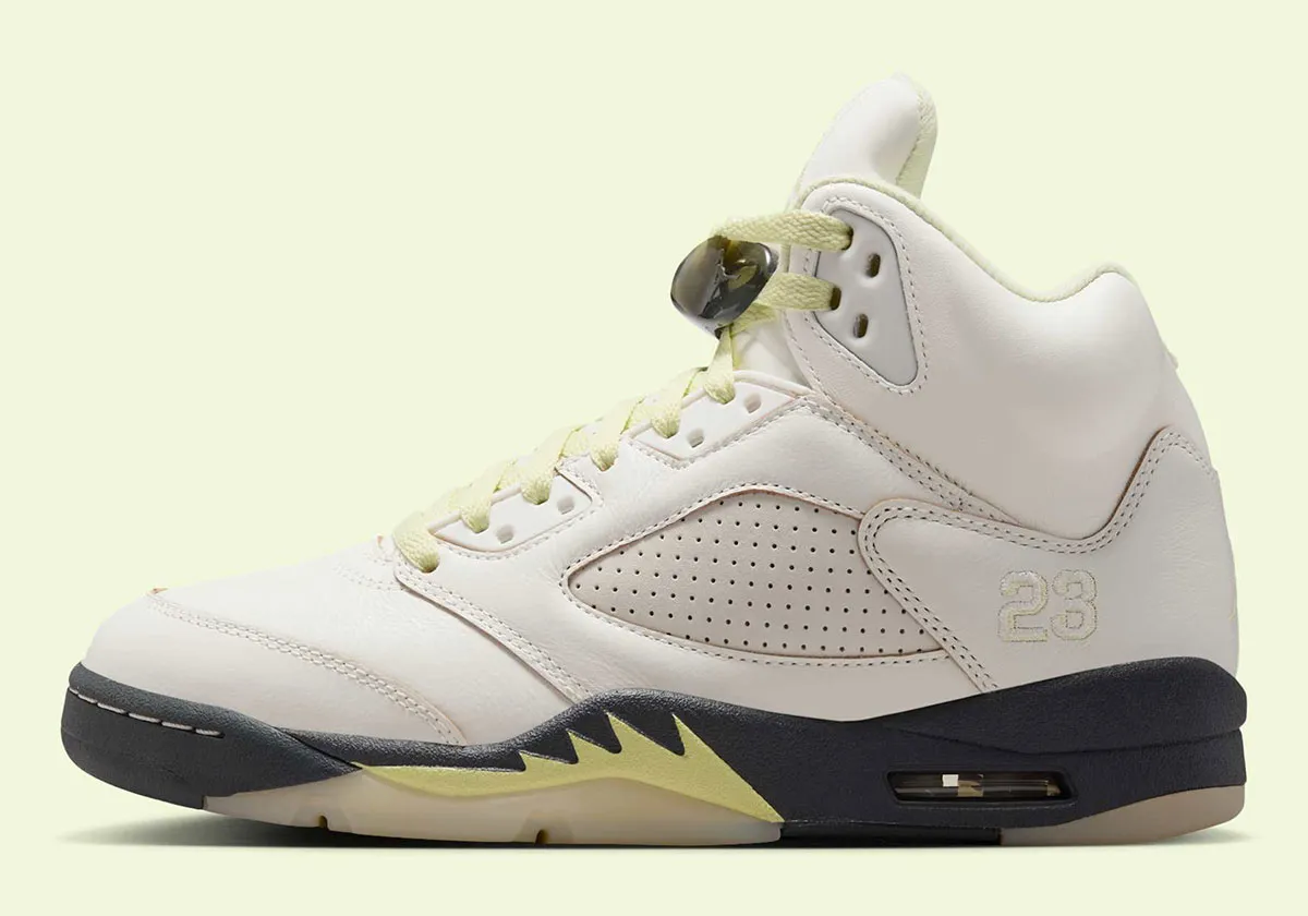 Get ready for the vibrant Air Jordan 5 "Luminous Green"
