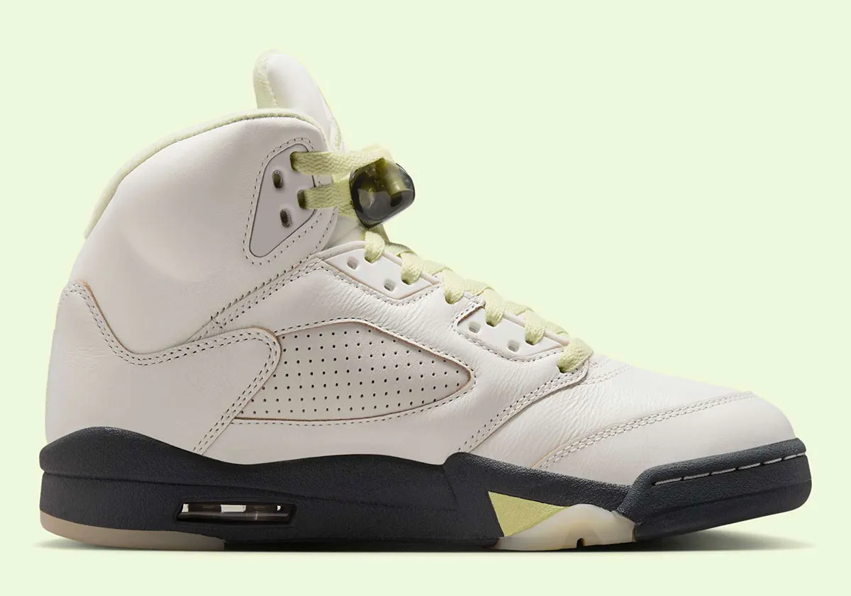 Get ready for the vibrant Air Jordan 5 "Luminous Green"