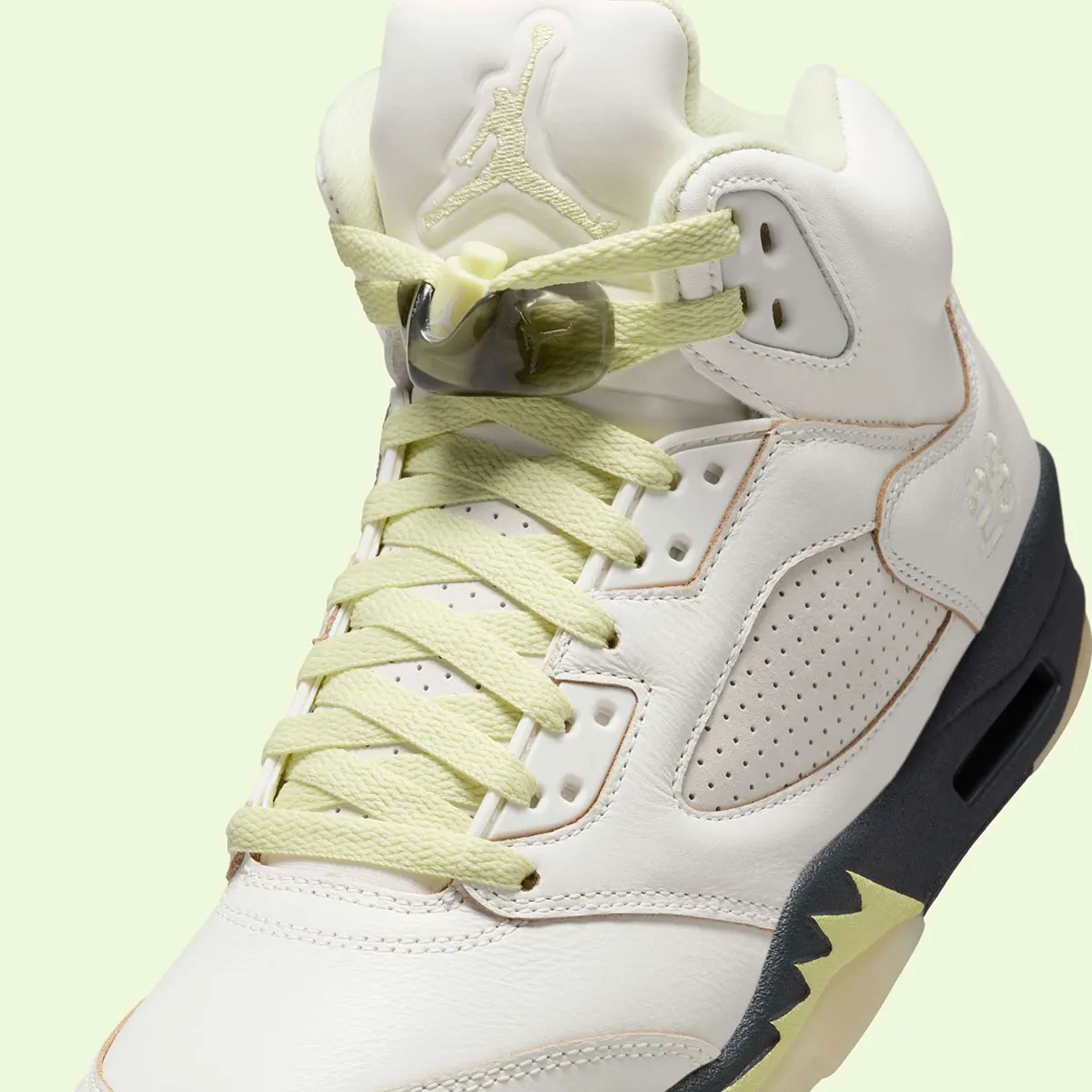 Get ready for the vibrant Air Jordan 5 "Luminous Green"