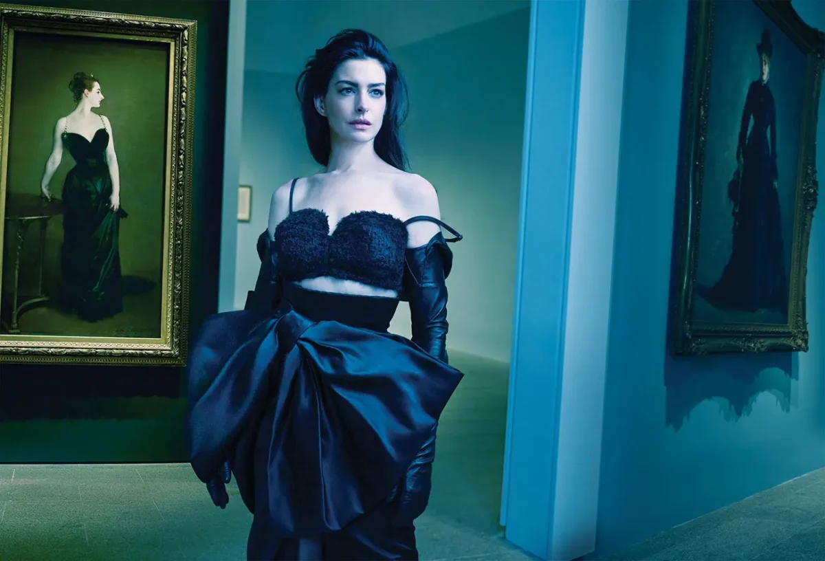 Anne Hathaway in Givenchy on Vogue US August 2025 by Annie Leibovitz