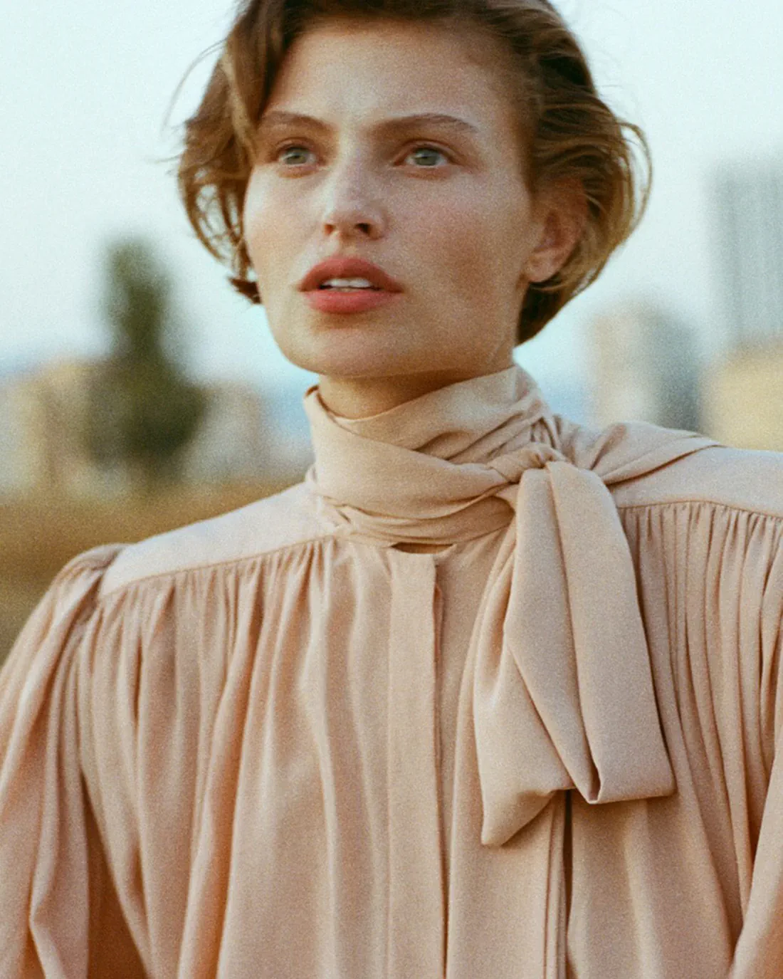 Bibi Breslin covers Vogue Spain August 2025 by Julia Noni