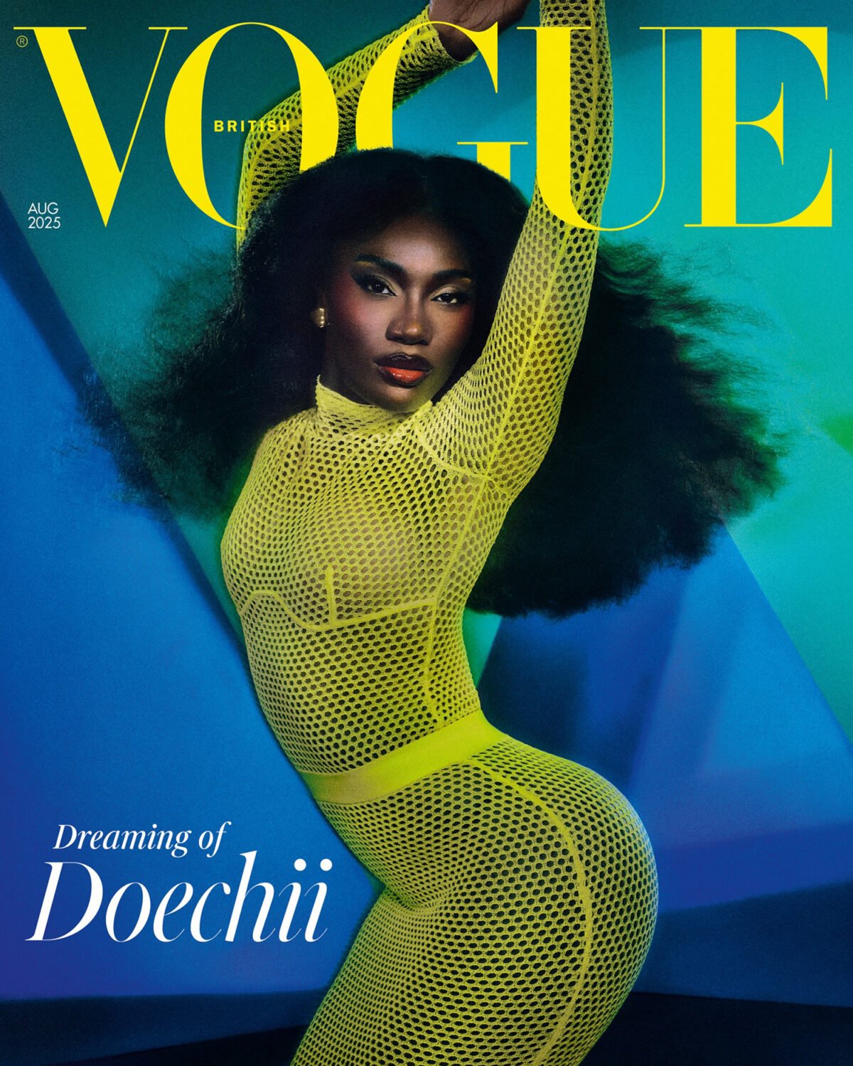 Doechii covers British Vogue August 2025 by Elizaveta Porodina