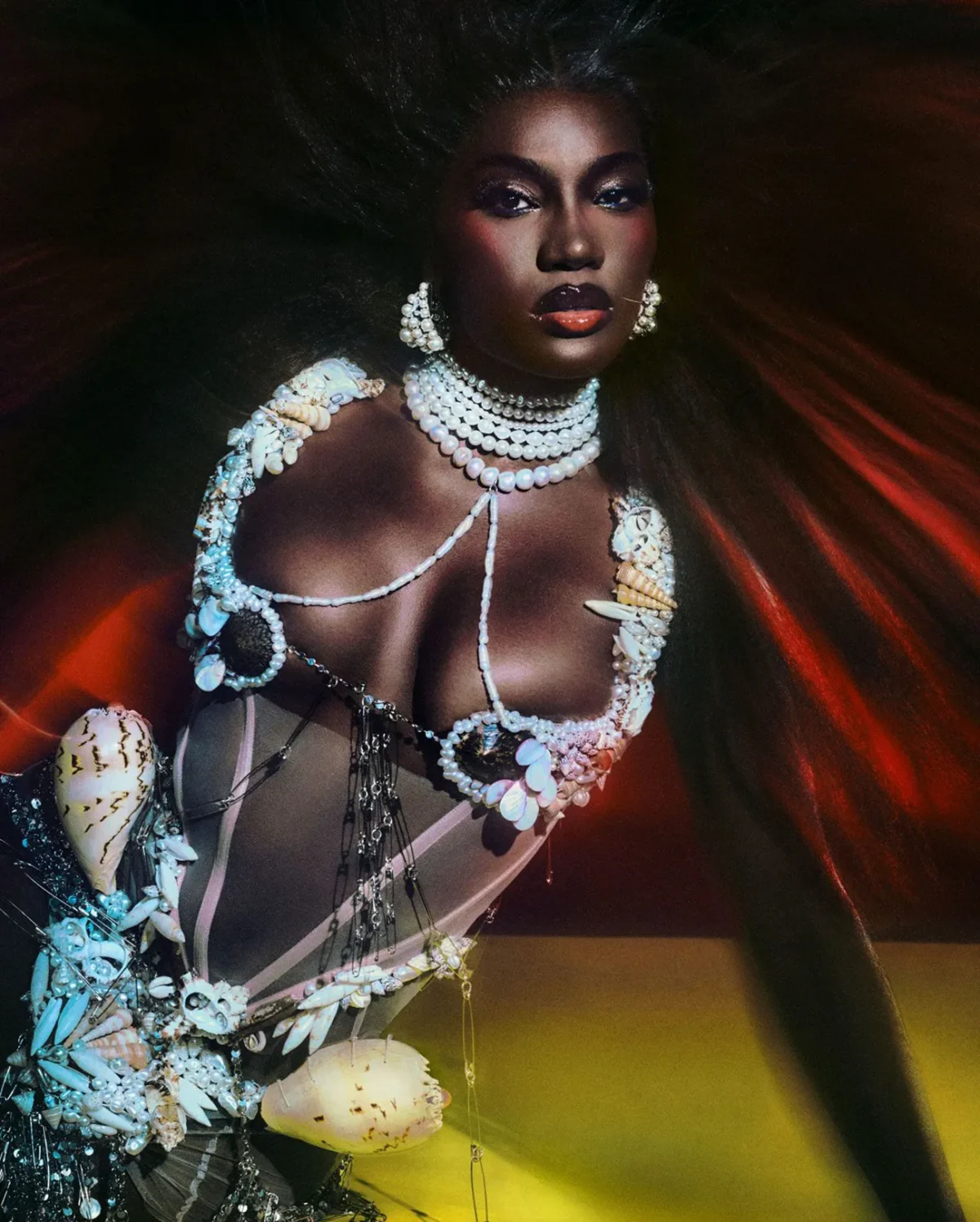 Doechii covers British Vogue August 2025 by Elizaveta Porodina