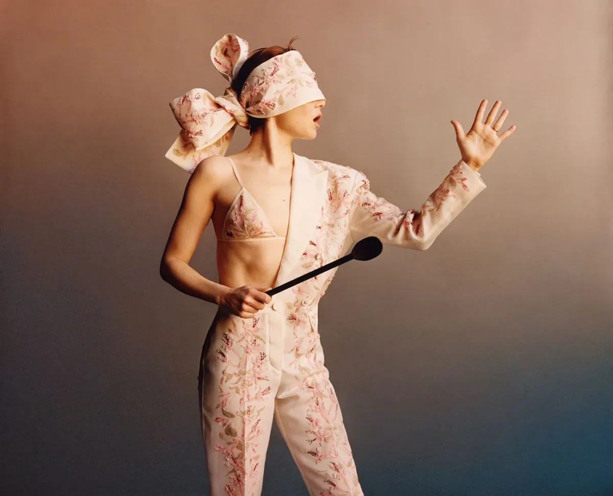 Emma Stone in Louis Vuitton on Vogue US September 2025 by Jamie Hawkesworth