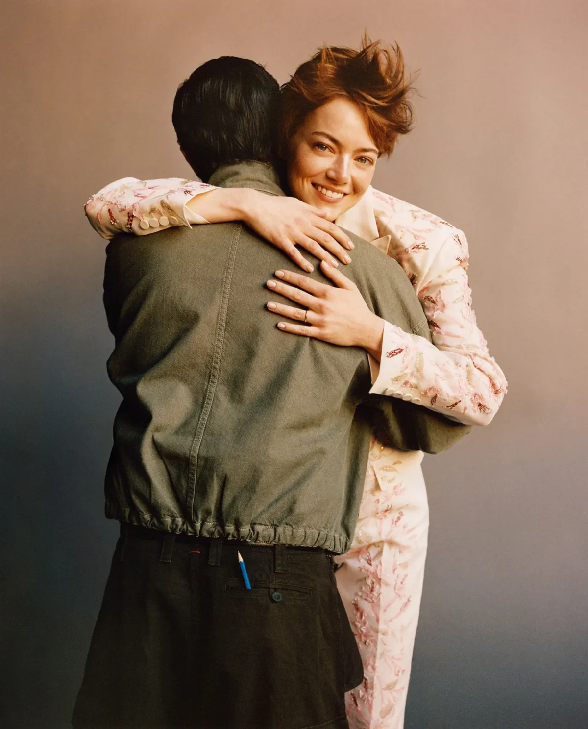 Emma Stone in Louis Vuitton on Vogue US September 2025 by Jamie Hawkesworth