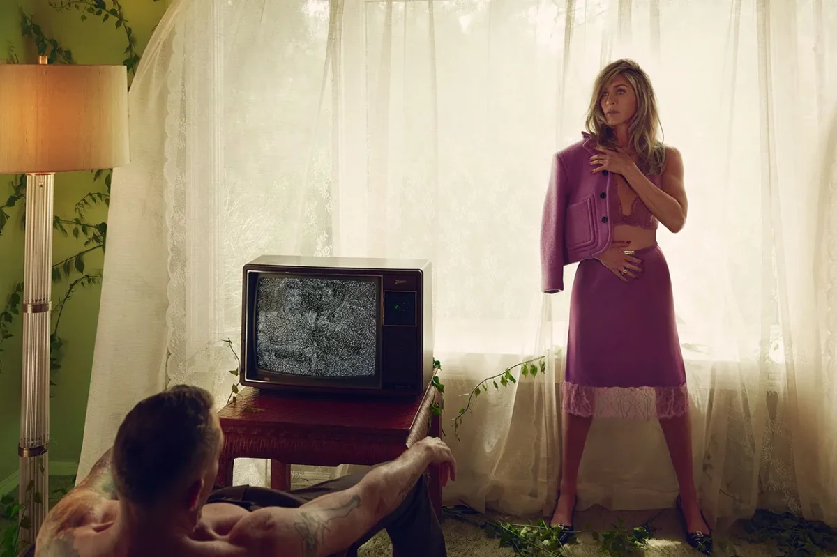 Jennifer Aniston covers Vanity Fair September 2025 by Norman Jean Roy