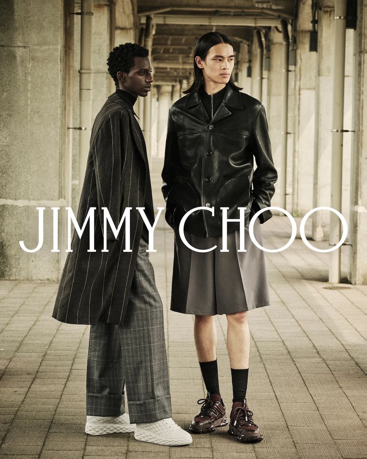 The Jimmy Choo Fall 2025 Men's Campaign captures a cross-cultural style revolution