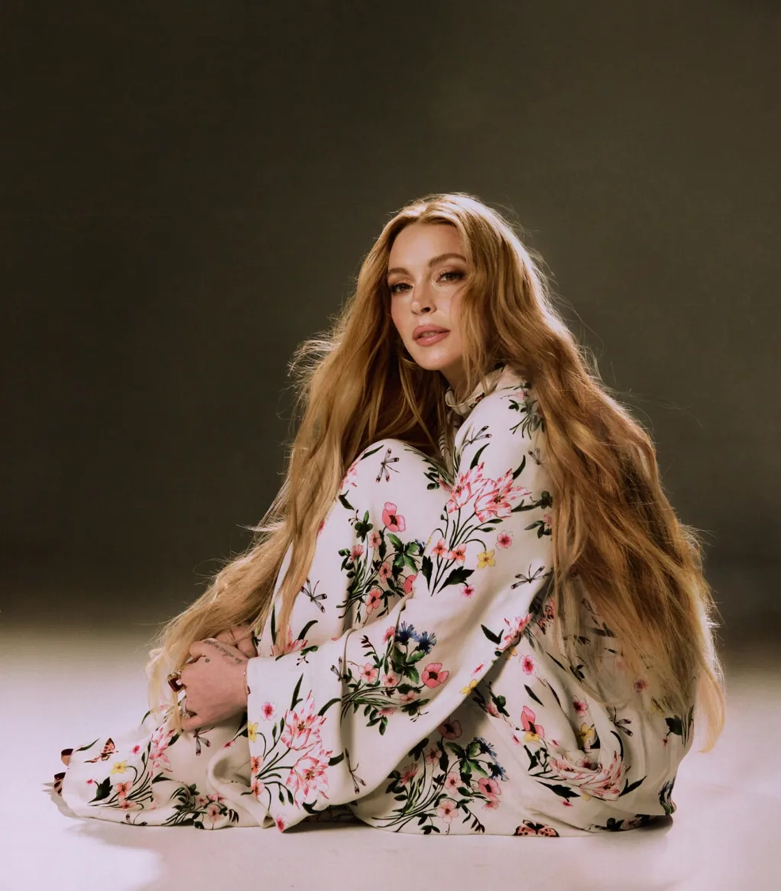 Lindsay Lohan covers The Sunday Times Style August 3rd, 2025 by Greg Swales