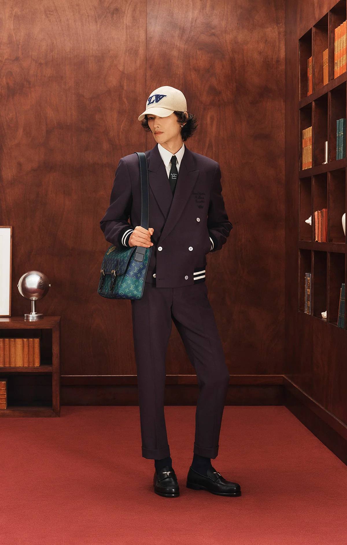 Louis Vuitton's Fall 2025 capsule collection reimagines collegiate traditions as contemporary luxury