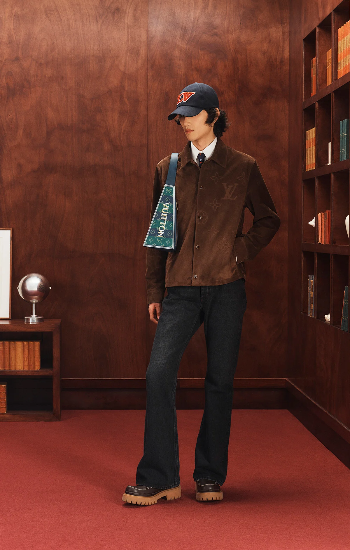 Louis Vuitton's Fall 2025 capsule collection reimagines collegiate traditions as contemporary luxury