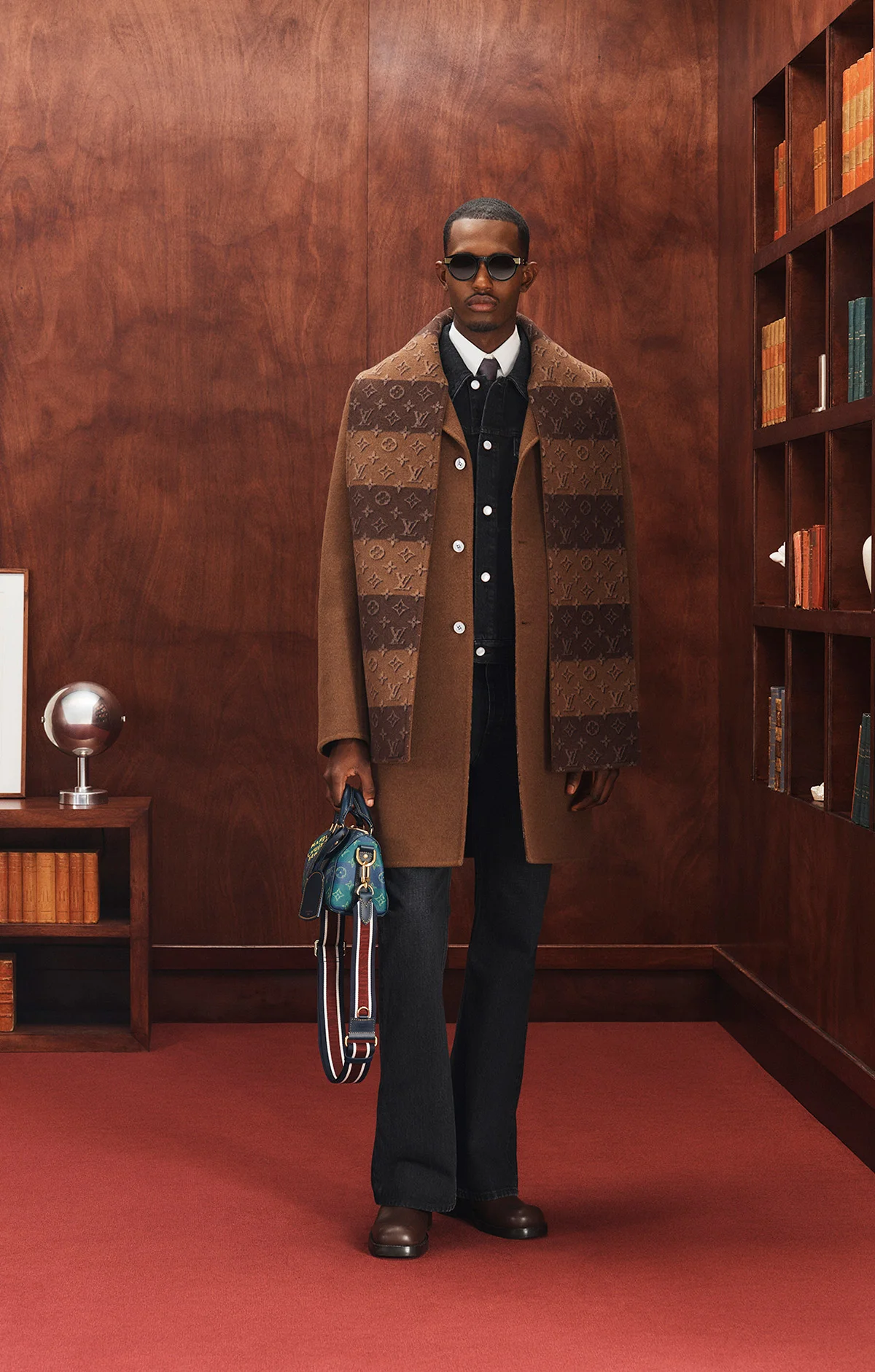 Louis Vuitton's Fall 2025 capsule collection reimagines collegiate traditions as contemporary luxury