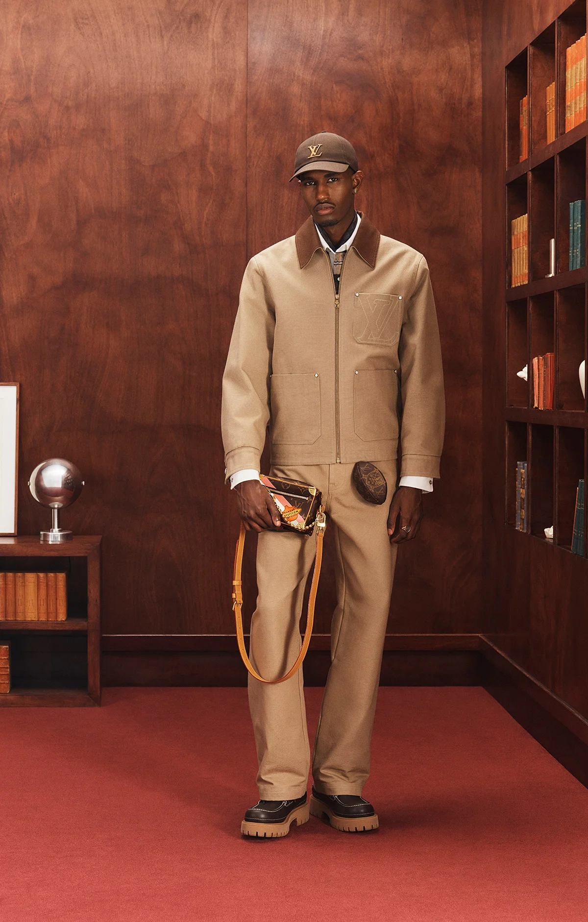 Louis Vuitton's Fall 2025 capsule collection reimagines collegiate traditions as contemporary luxury