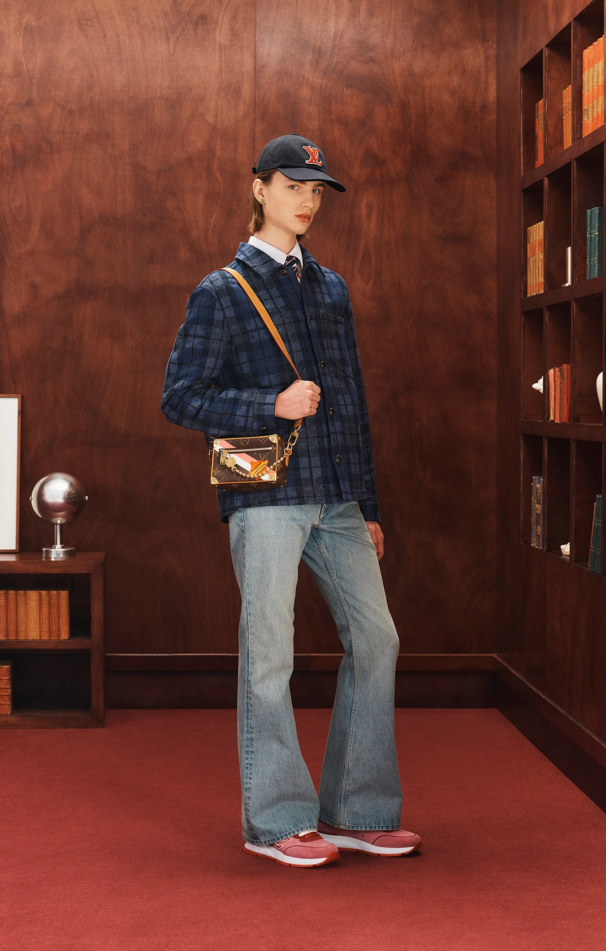 Louis Vuitton's Fall 2025 capsule collection reimagines collegiate traditions as contemporary luxury