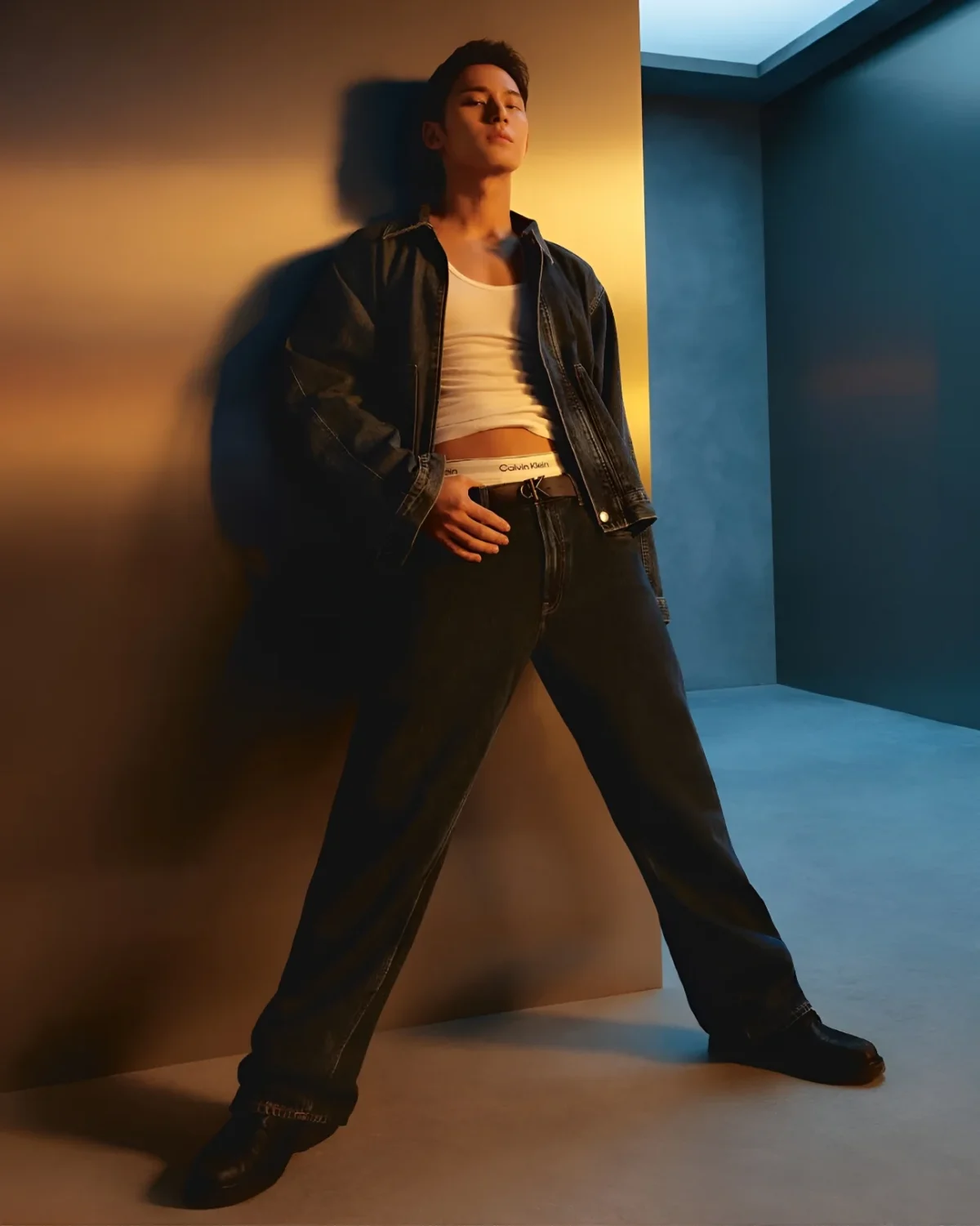 SEVENTEEN's MINGYU returns to Calvin Klein for the Fall 2025 denim campaign