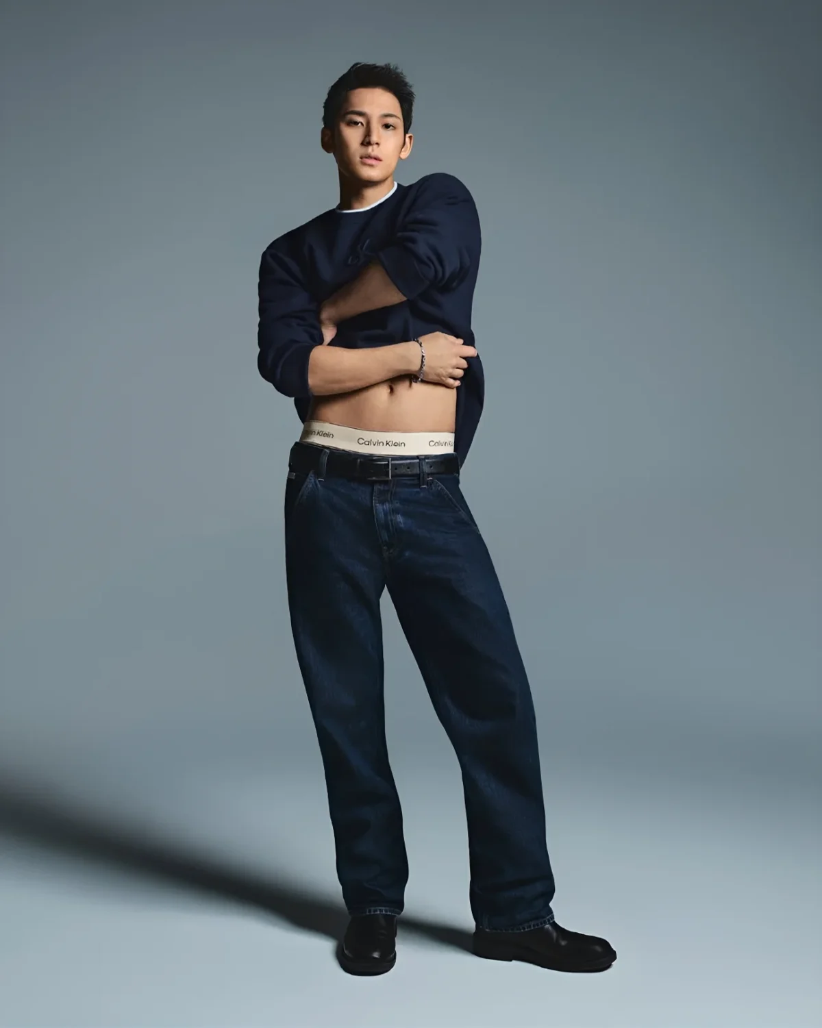 SEVENTEEN's MINGYU returns to Calvin Klein for the Fall 2025 denim campaign