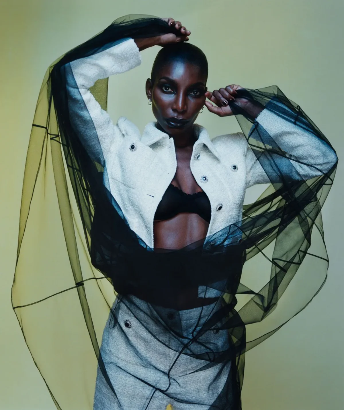 Michaela Coel covers British Vogue September 2025 by Harley Weir