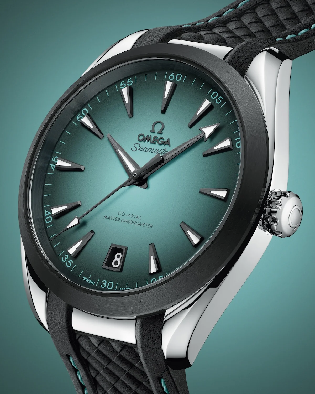 The OMEGA Seamaster Aqua Terra Turquoise brings summer vibes to your wrist!