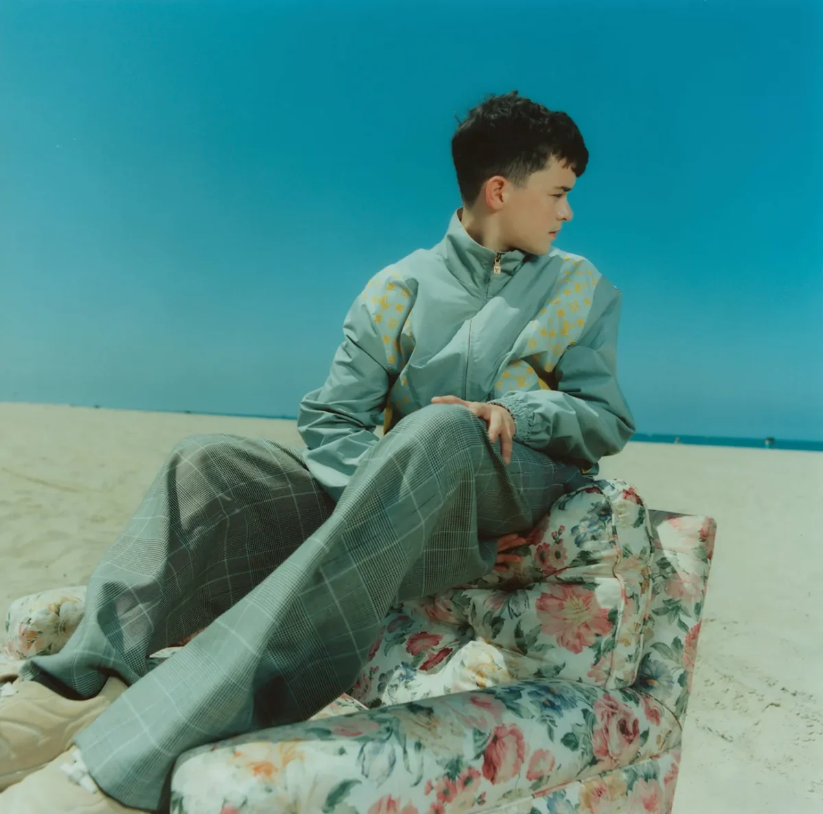 Owen Cooper covers Flaunt Magazine Issue 199 by Martin Gatti