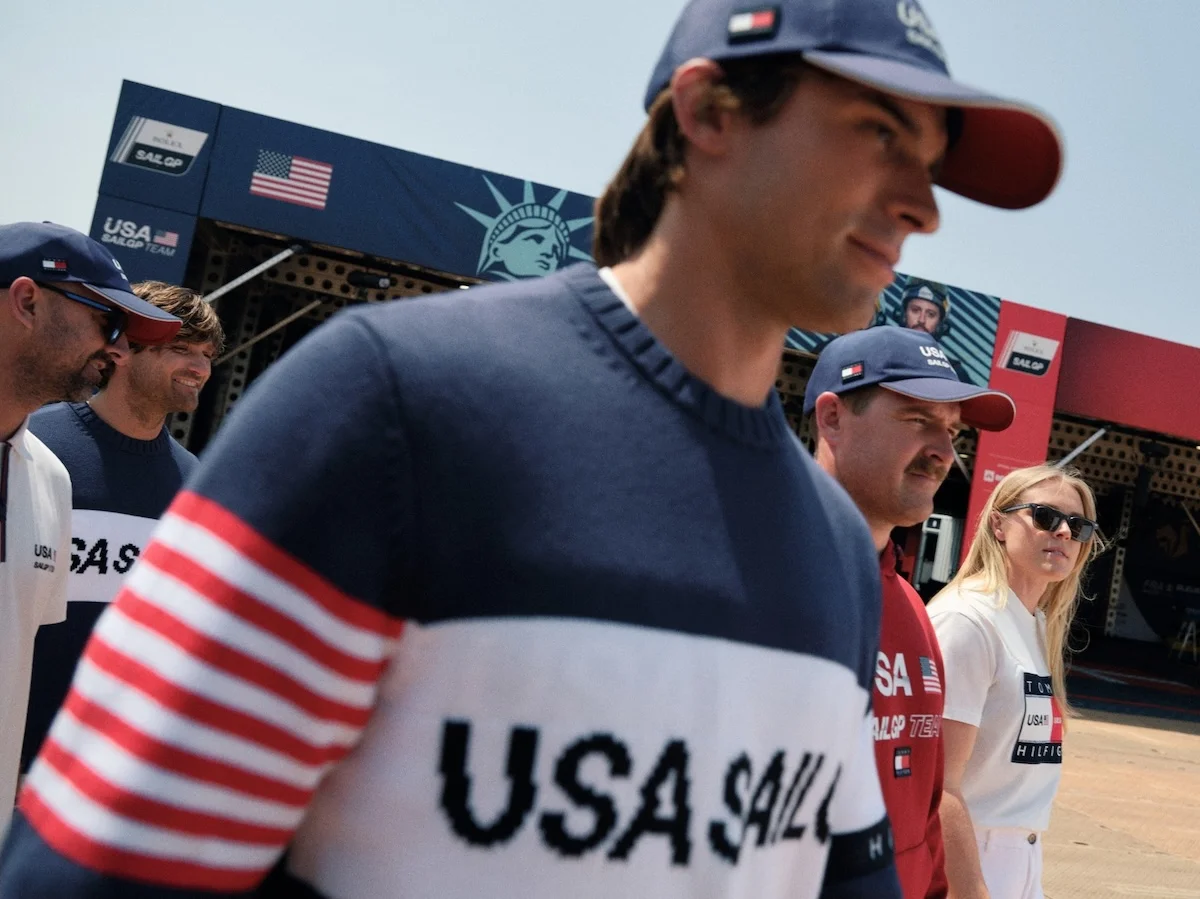 Tommy Hilfiger and the U.S. SailGP Team introduce a performance collection that bridges high-speed racing and everyday style