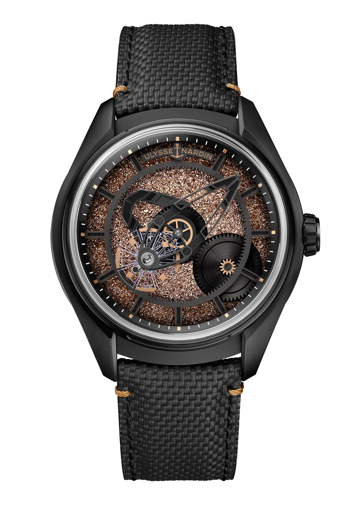 The Ulysse Nardin FREAK X CRYSTALIUM pushes watchmaking into new territory with its innovative material