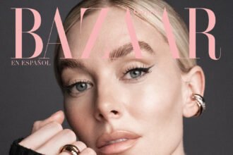 Vanessa Kirby covers Harper's Bazaar Mexico and Latin America by Juankr
