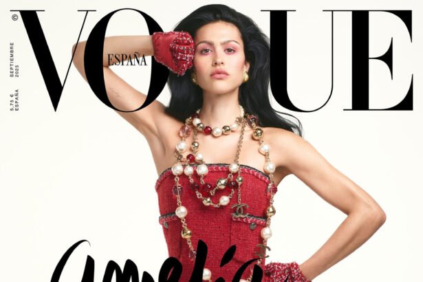 Amelia Gray covers Vogue Spain September 2025 by Sean and Seng