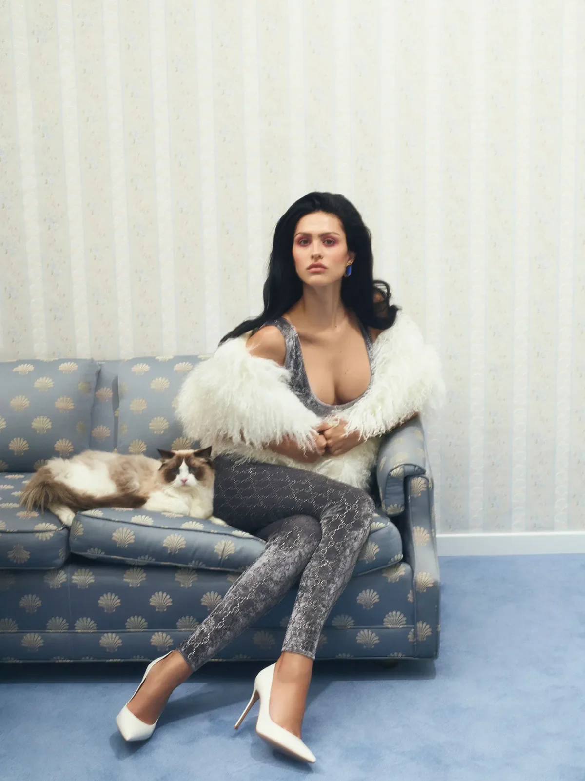 Amelia Gray covers Vogue Spain September 2025 by Sean and Seng