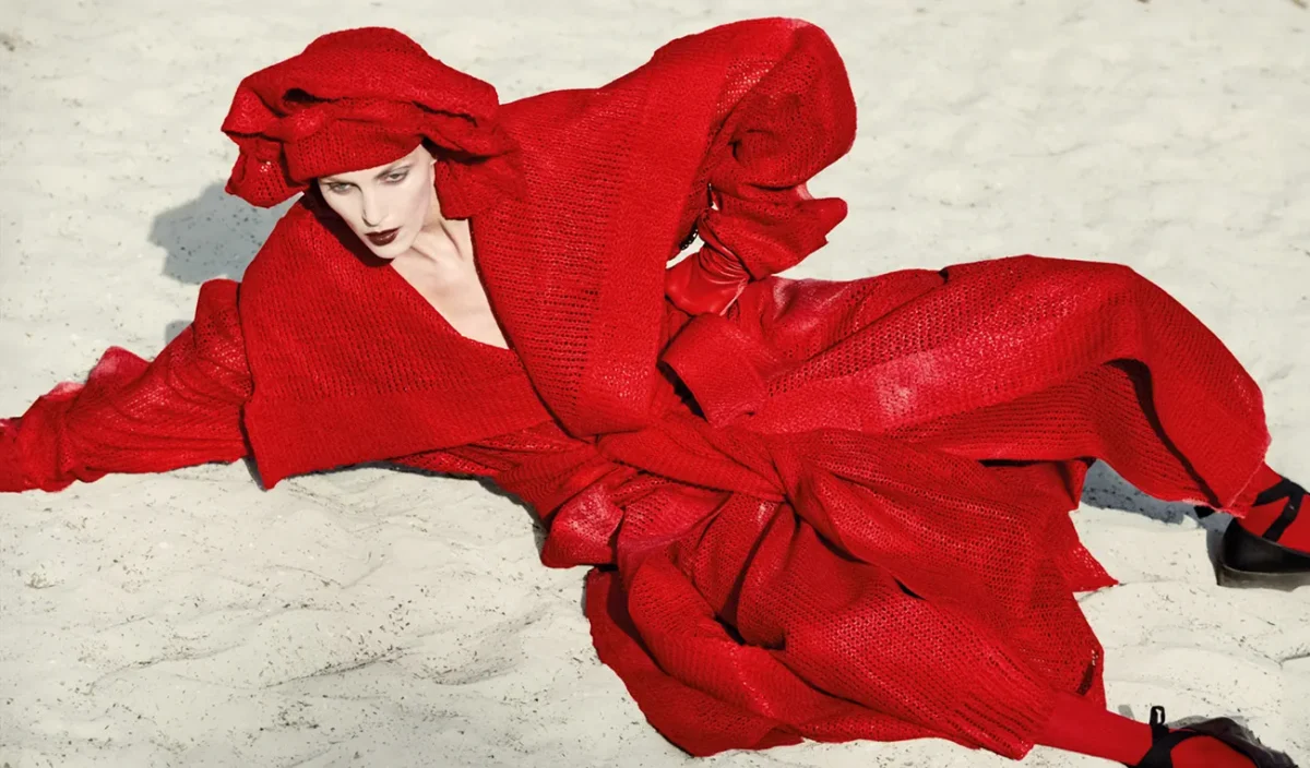 Anja Rubik covers D la Repubblica September 20th, 2025 by Carlijn Jacobs