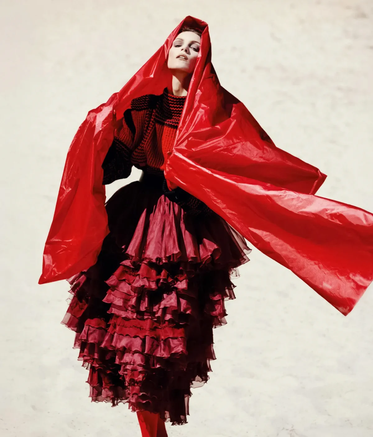 Anja Rubik covers D la Repubblica September 20th, 2025 by Carlijn Jacobs