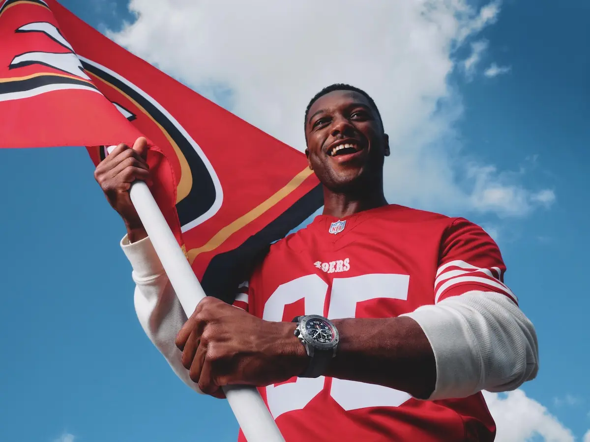 The new collaboration between Breitling and the NFL changes the game The new collaboration between Breitling and the National Football League changes the game