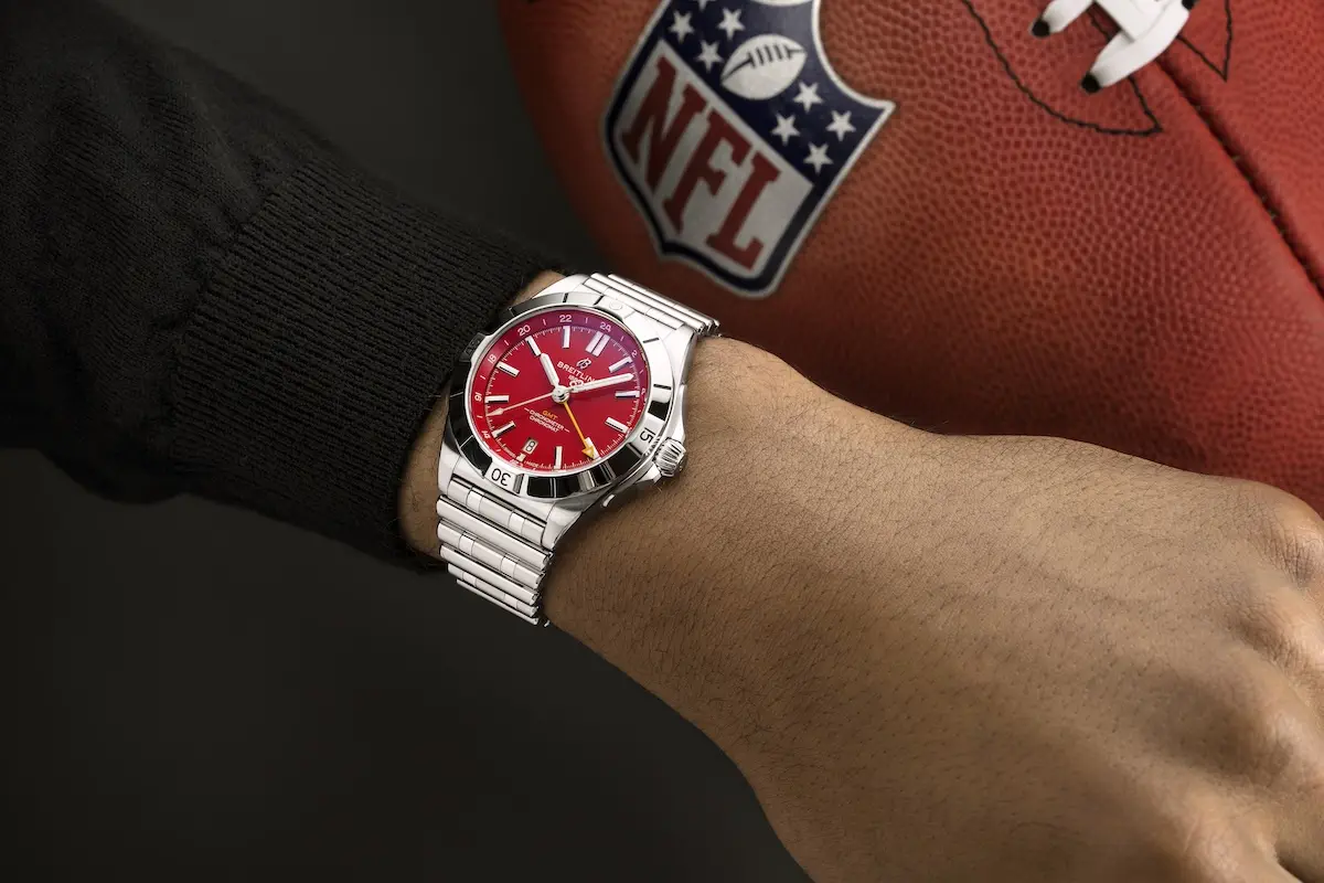 The new collaboration between Breitling and the NFL changes the game The new collaboration between Breitling and the National Football League changes the game