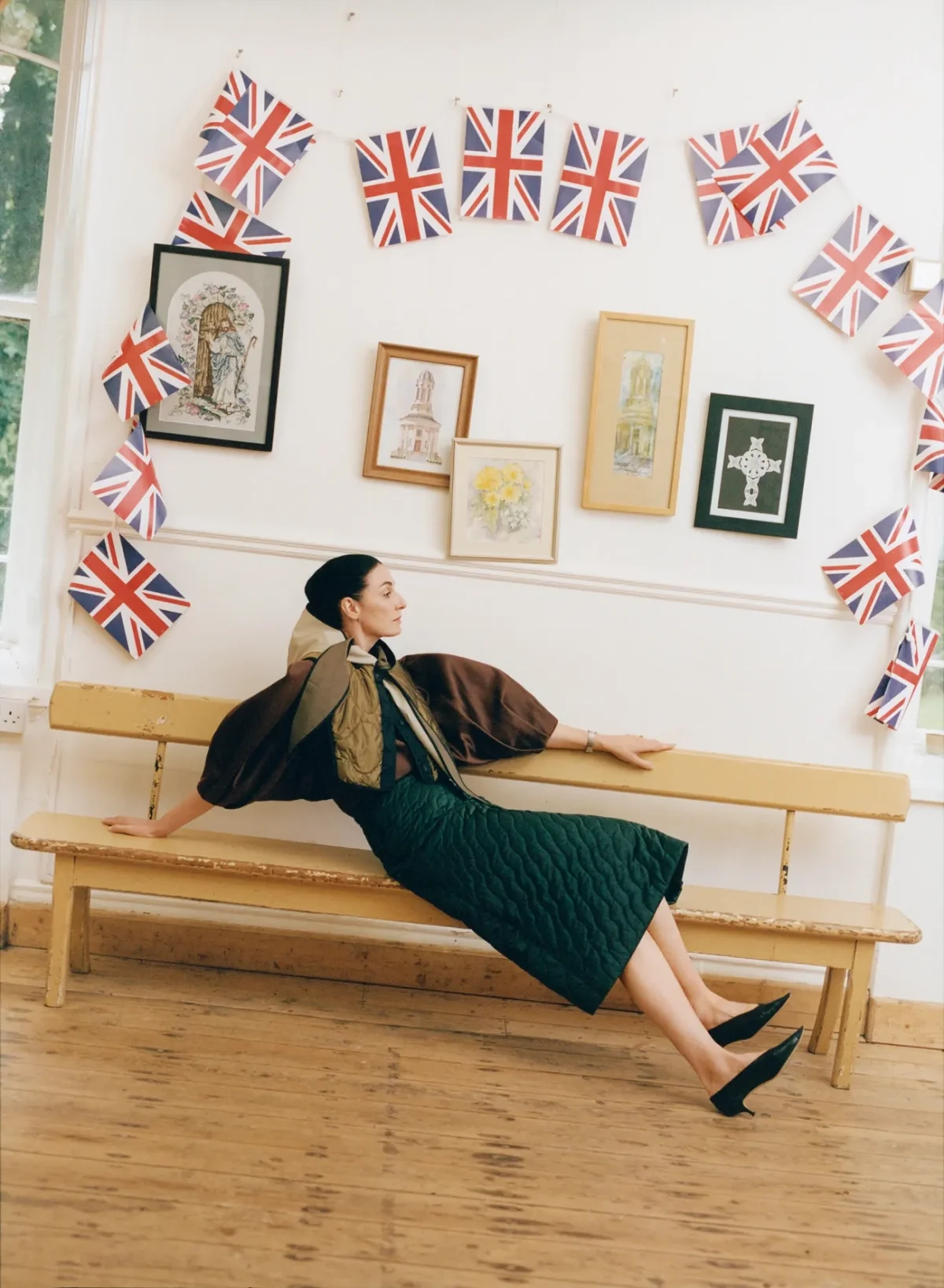 Erin O'Connor covers The Sunday Times Style September 14th, 2025 by Bea De Giacomo