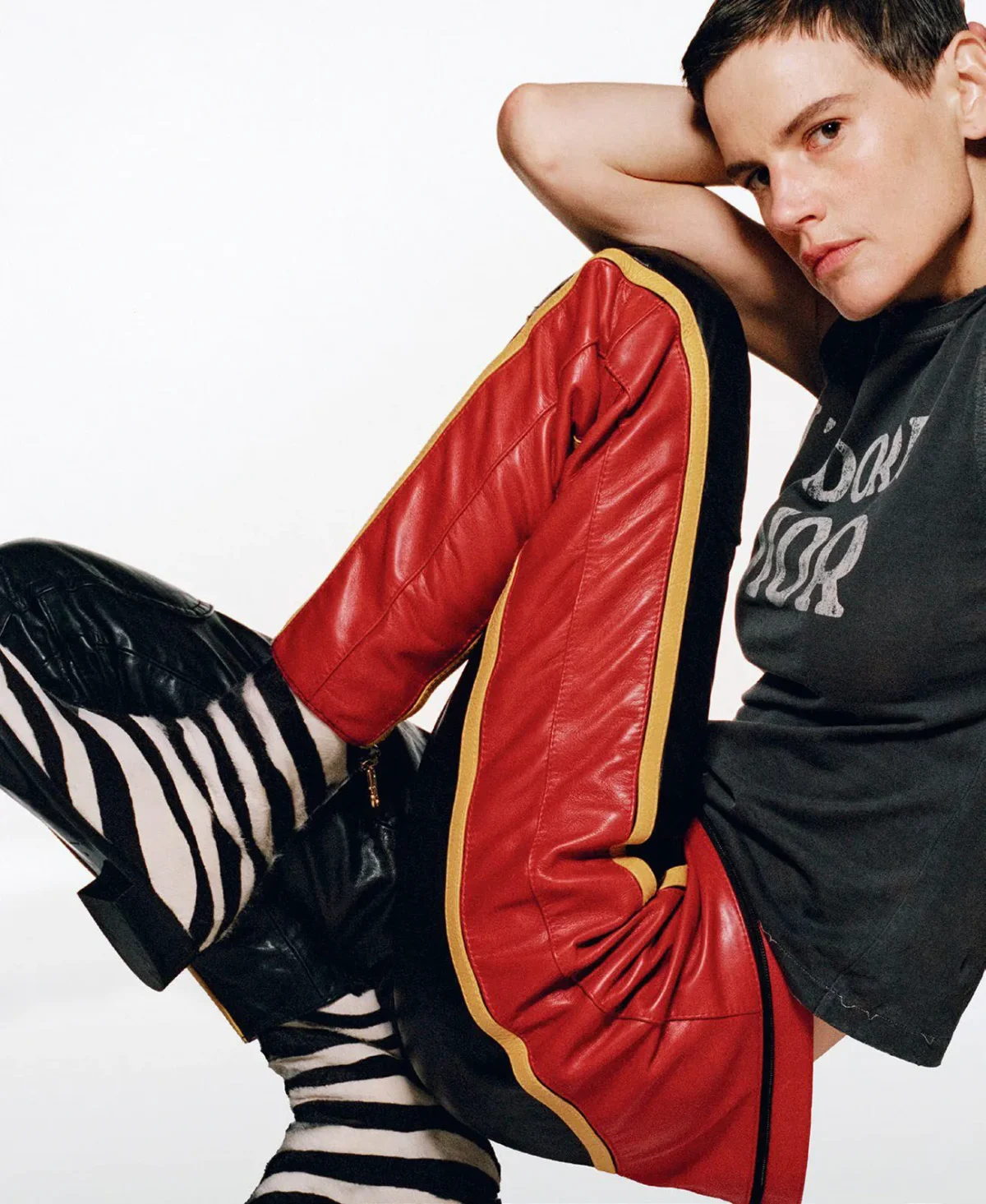 Lara Stone and Saskia de Brauw cover M Le magazine du Monde September 27th, 2025 by Tim Elkaïm