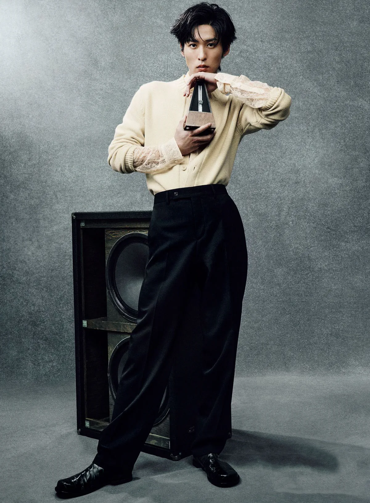 Ren Meguro in Fendi on Vogue Japan September 2025 by Pak Bae