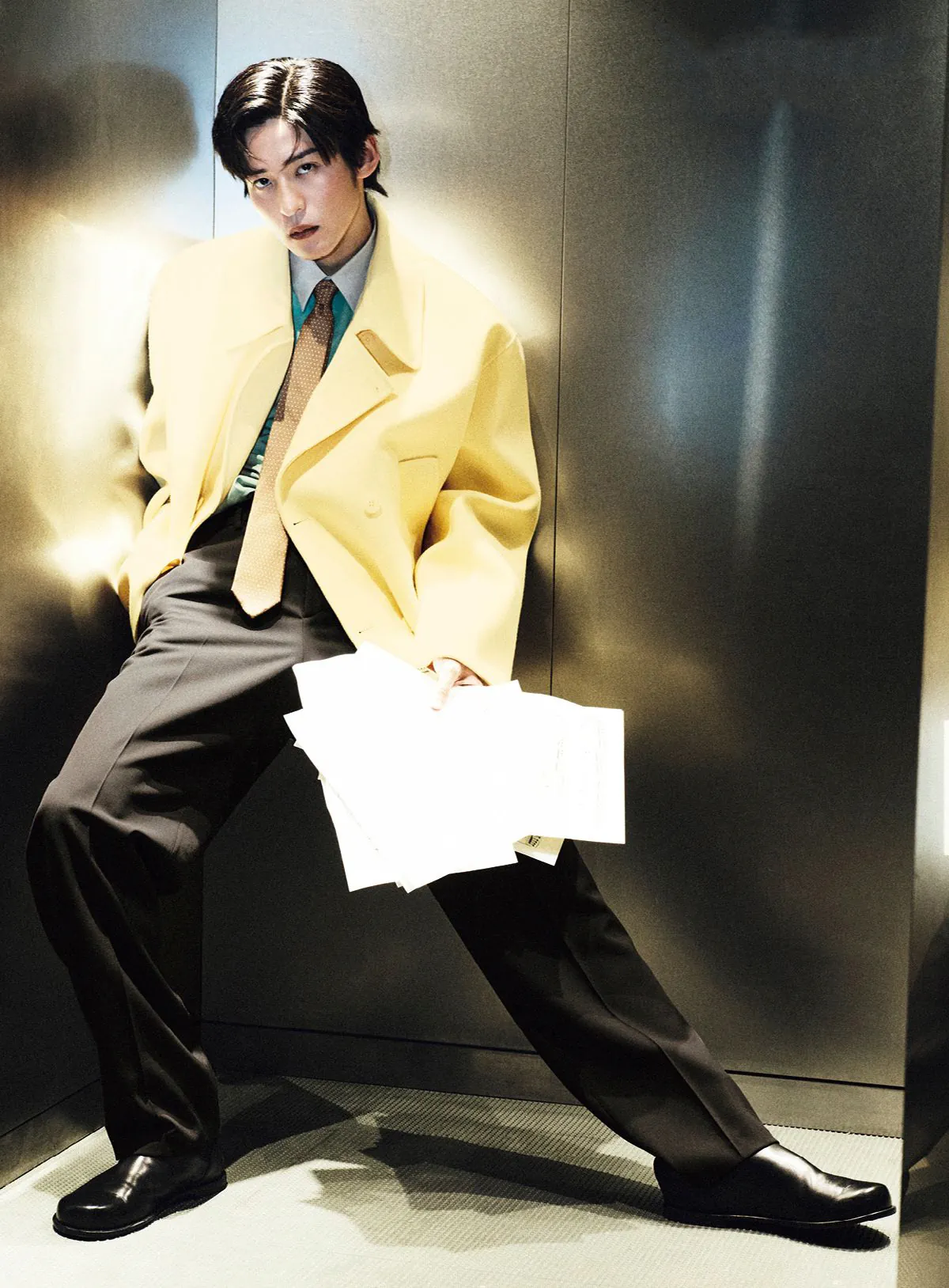 Ren Meguro in Fendi on Vogue Japan September 2025 by Pak Bae