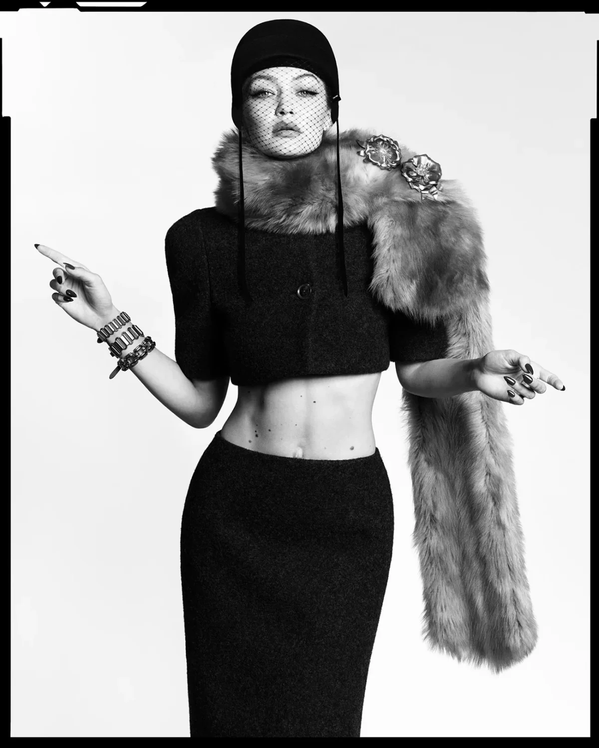Gigi Hadid in Miu Miu on V Magazine Fall 2025 by Luigi & Iango