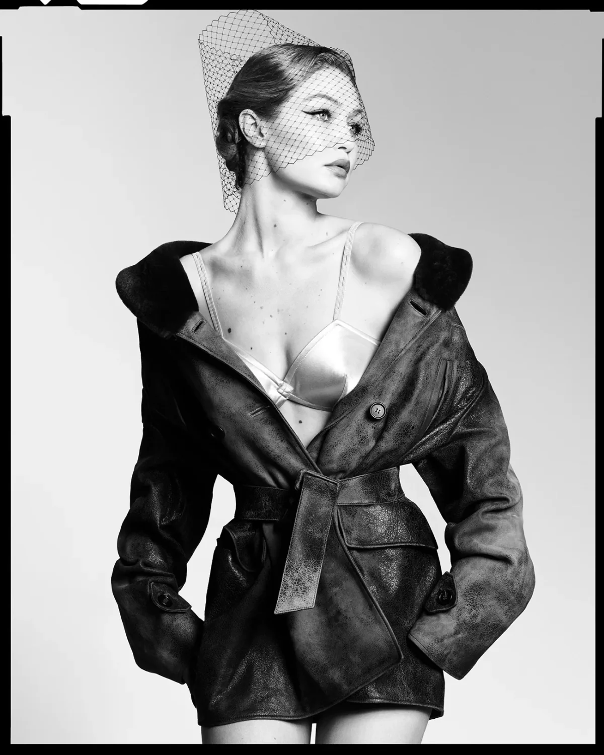 Gigi Hadid in Miu Miu on V Magazine Fall 2025 by Luigi & Iango